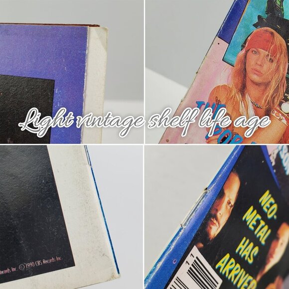 Faces Rock Metal Muscle Magazine Posters Danzig KISS Metallica Nov. 1990 Unread - Picture 7 of 10